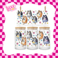 Blue Dog Show Ice Cream UV DTF Wrap (#959)