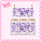 16oz UV DTF Wrap | Purple Spooky | #3217