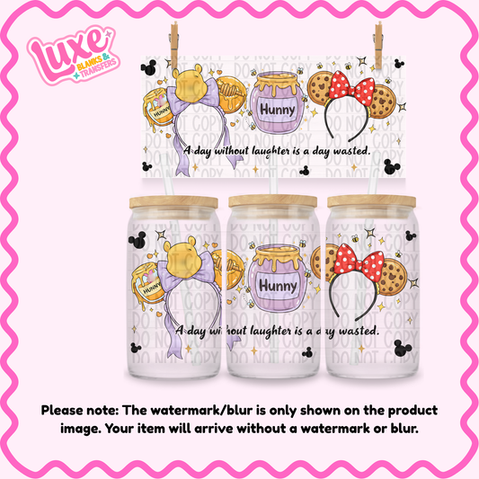 16oz UV DTF Wrap | Hunny Ears | #1588