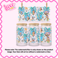 16oz UV DTF Wrap | Heart Locket Blue Guy | #3710