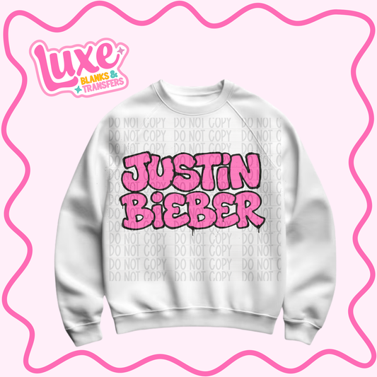 DTF Heat Transfer | J.Biebs | #1075