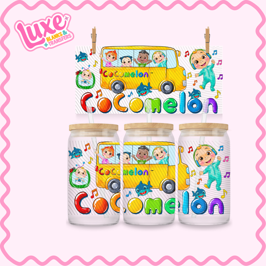 16oz UV DTF Wrap | Coco Kids Show | #3223