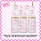16oz UV DTF Wrap | Hi Cat Pink | #1591