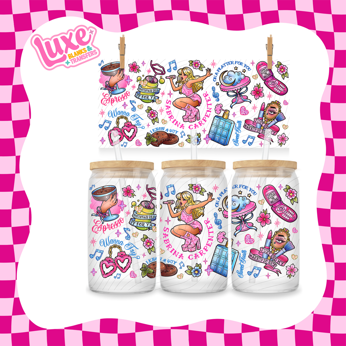 S.Carpenter UV DTF Wrap (#966)