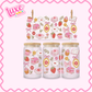 16oz UV DTF Wrap | Cutesy Pattern | #2921