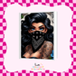 Tattoo Girl A5 Journal UV DTF Transfer (#A32)
