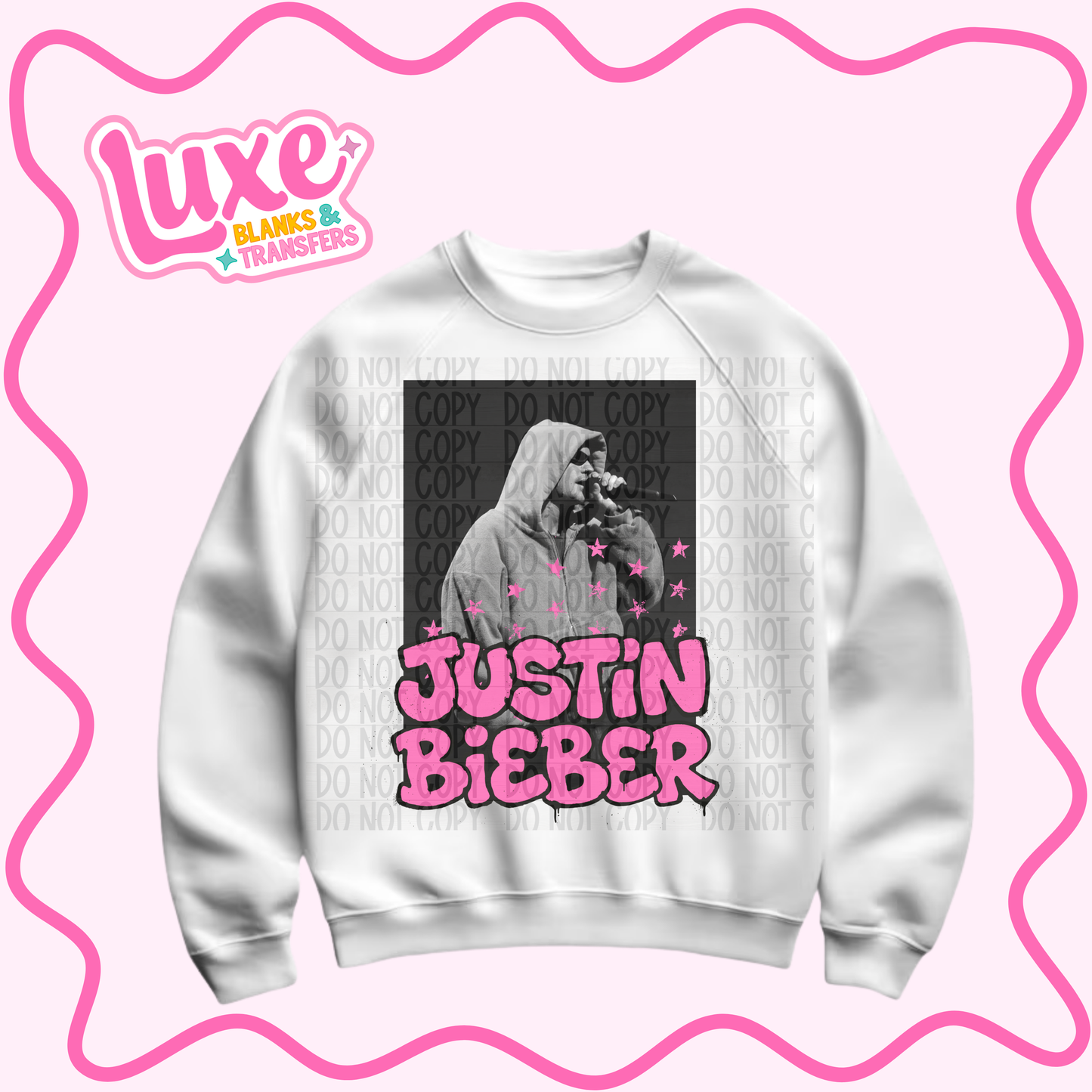 DTF Heat Transfer | Bieber | #1078