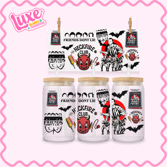 16oz UV DTF Wrap | Stranger Show | #2743