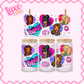 16oz UV DTF Wrap | Brat/z Hearts | #3228
