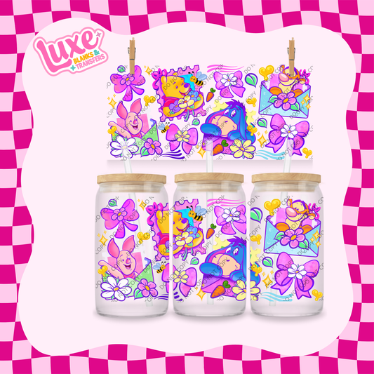 16oz UV DTF Wrap | Bright Winnie | #1957