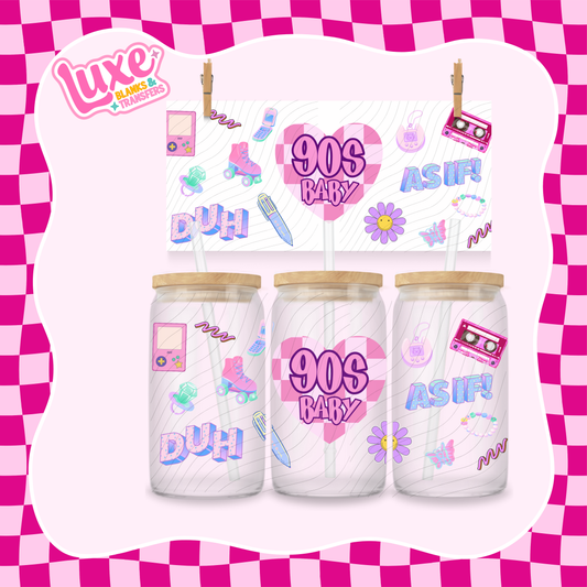 90's Baby UV DTF Wrap (#978)