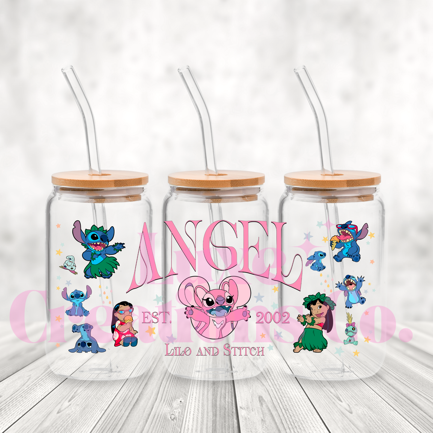 Angel Character UV DTF Wrap (#280)
