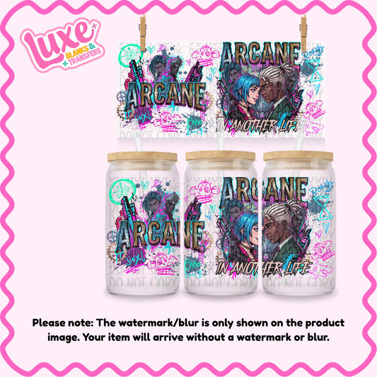 16oz UV DTF Wrap | Arc4n3 Anime | #4026