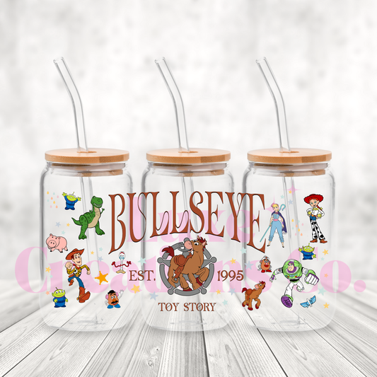 Bullseye Character UV DTF Wrap (#282)