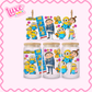 16oz UV DTF Wrap | Minions Polaroid | #3233