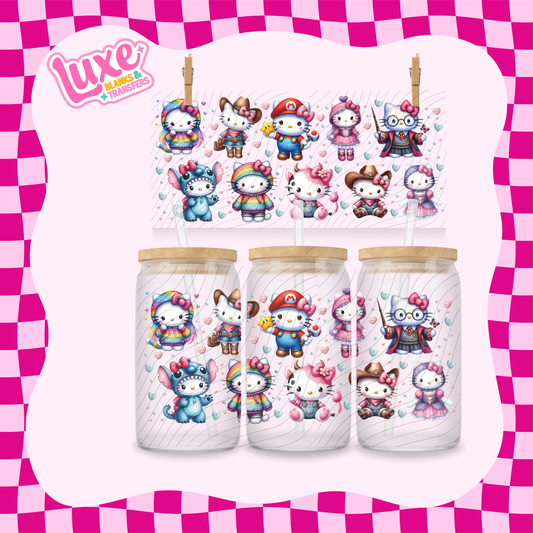 HK X Characters  | 16oz UV DTF Wrap | #1650