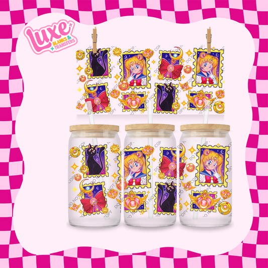 16oz UV DTF Wrap | Sailor Stamps | #1963