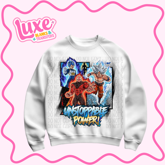 DTF Heat Transfer | DBZ Anime | #1087