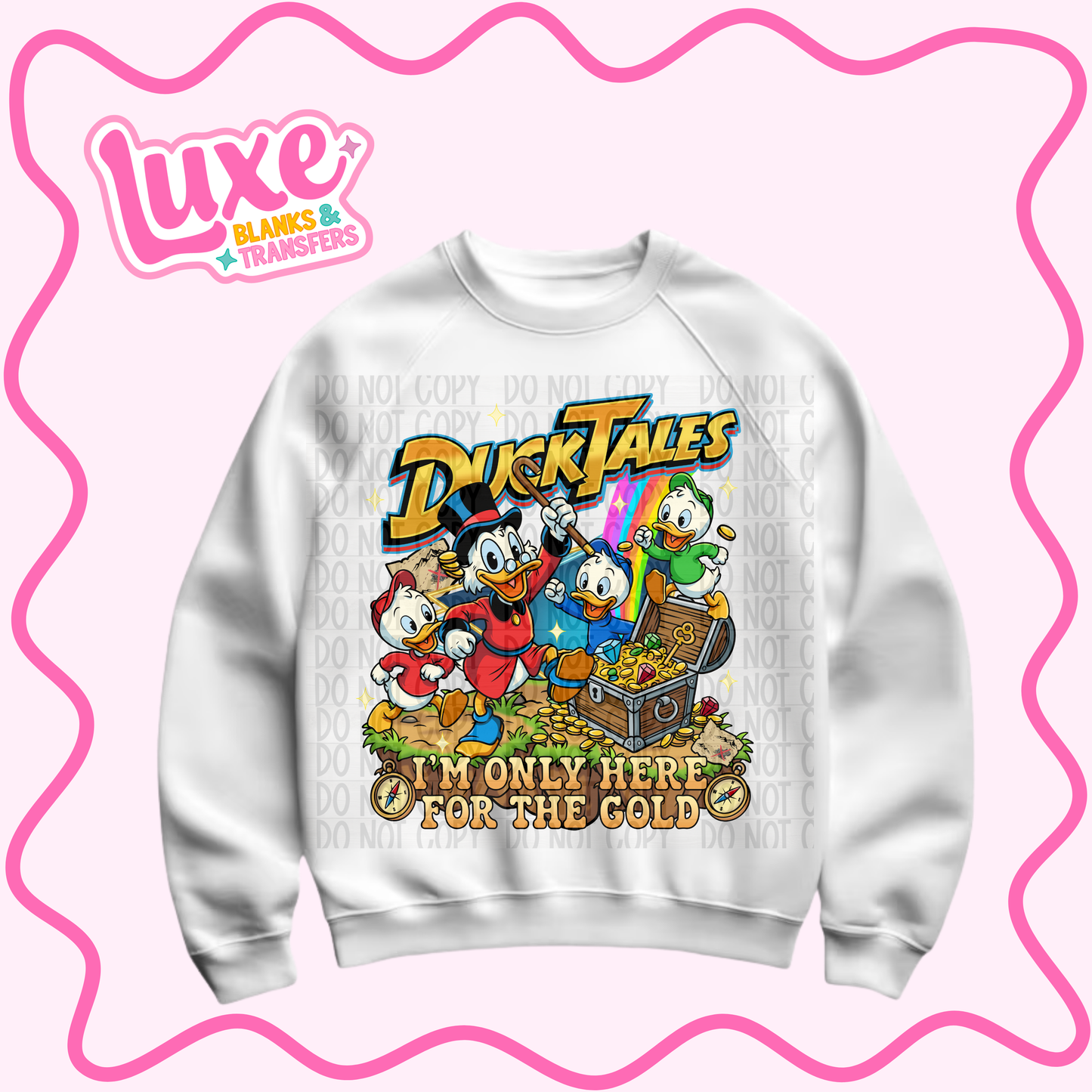 DTF Heat Transfer | Duck/tal3s | #1088