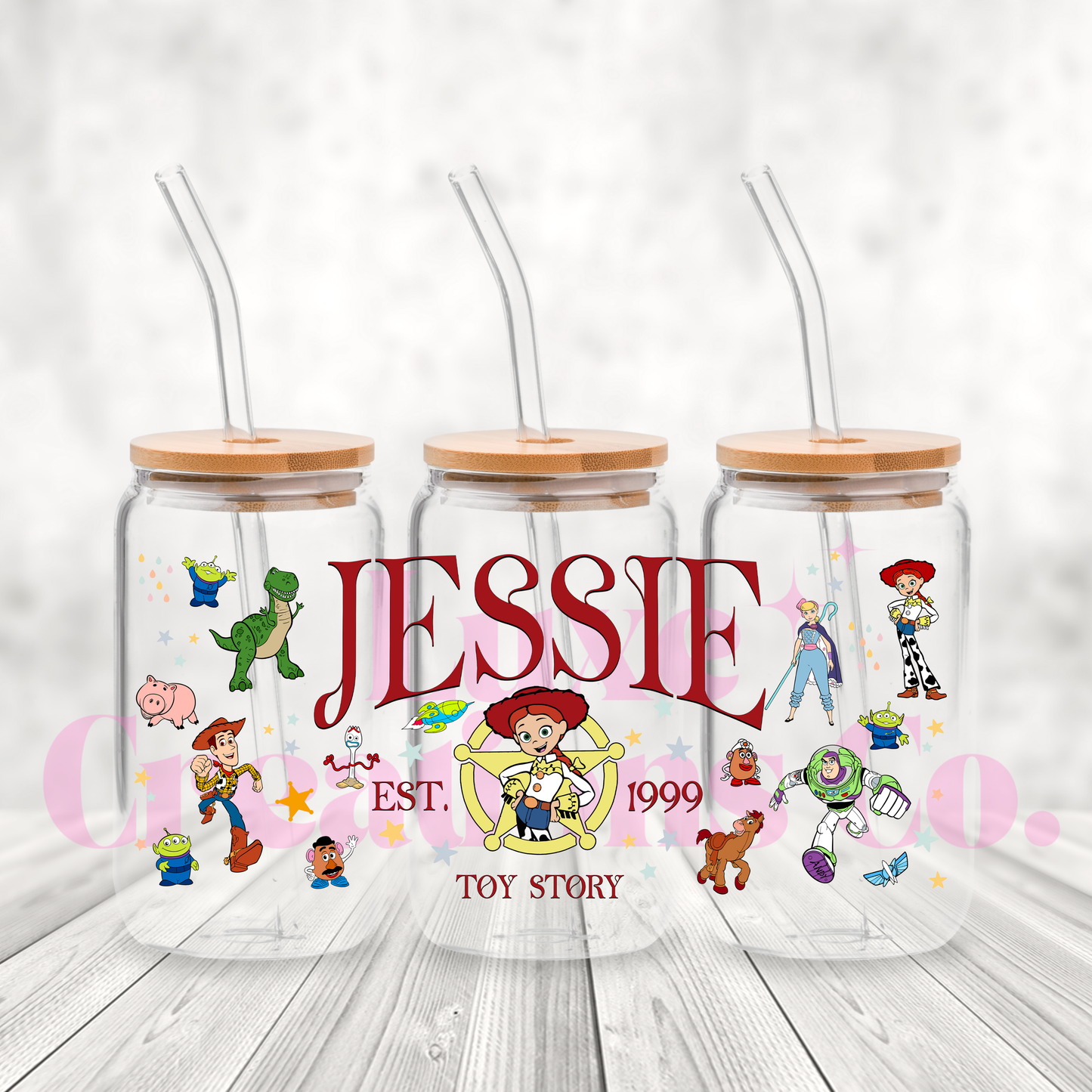 Jessie Character UV DTF Wrap (#286)