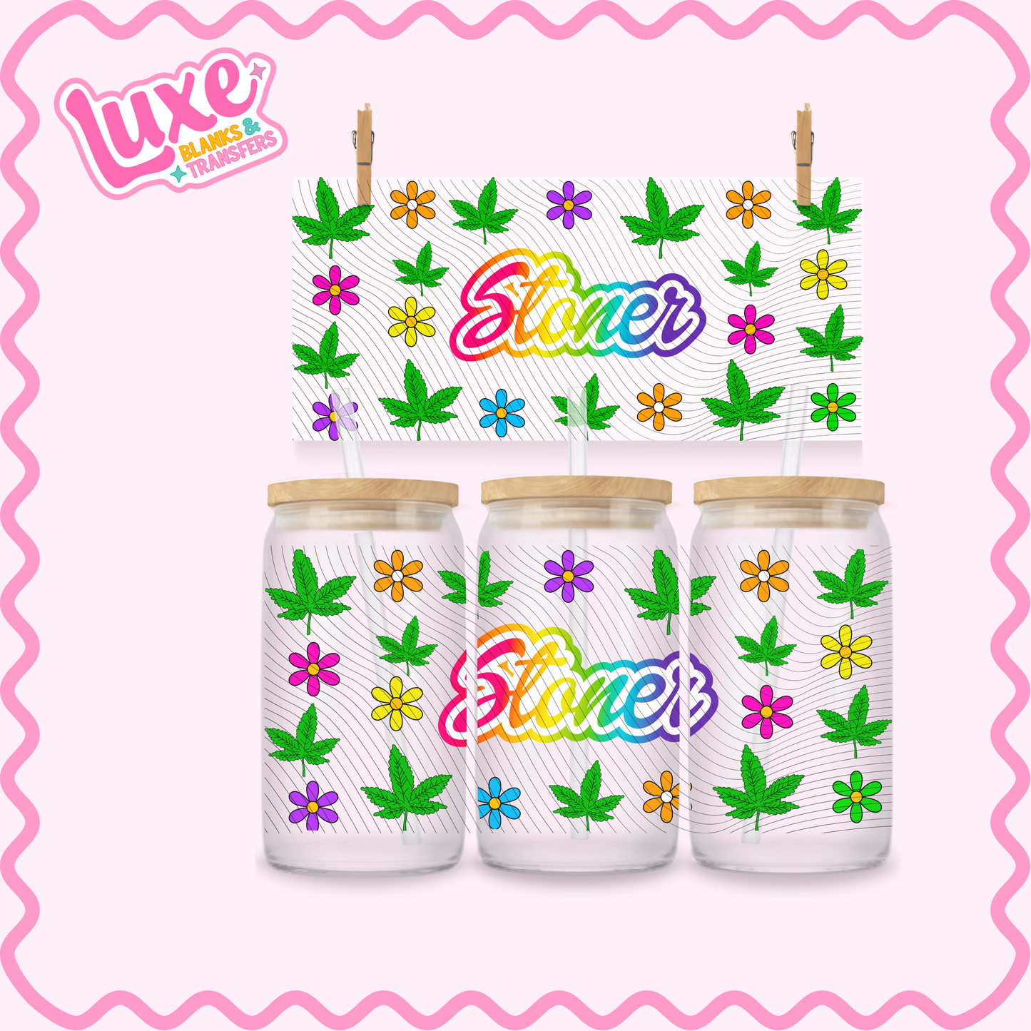 16oz UV DTF Wrap | Stoner | #2754