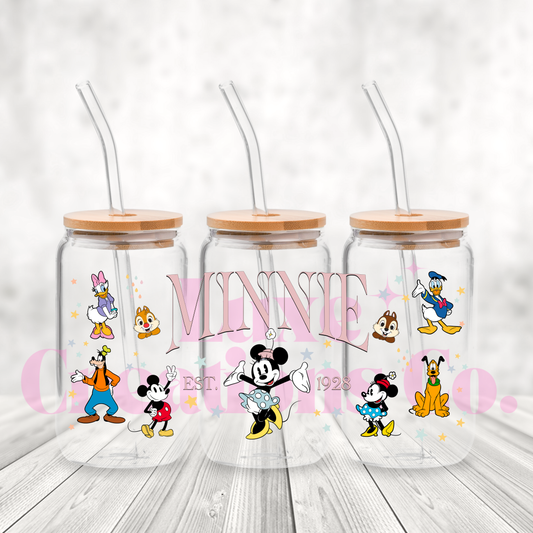 Minnie Character UV DTF Wrap (#282)