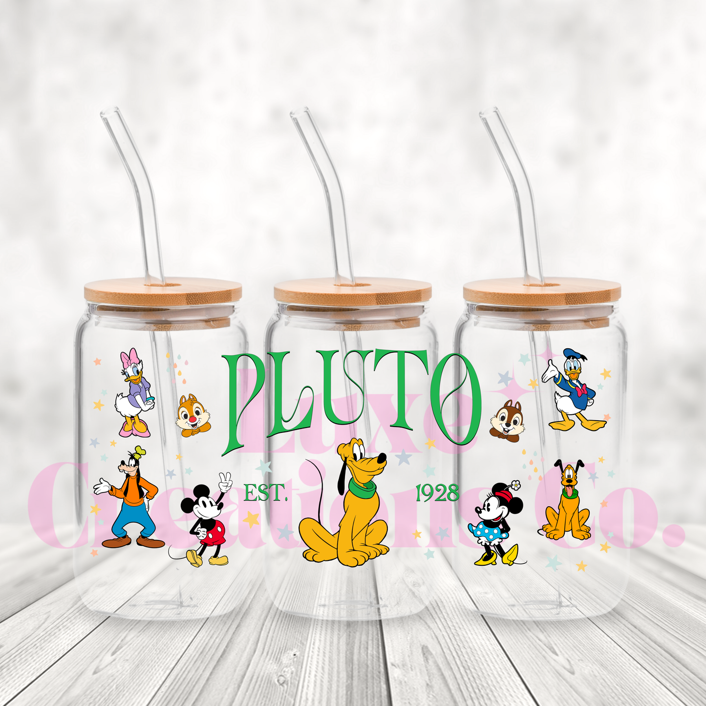 Pluto Character UV DTF Wrap (#283)