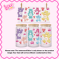 16oz UV DTF Wrap | Swear Bear Hearts | #N252