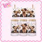16oz UV DTF Wrap | Highlands Cute | #3240