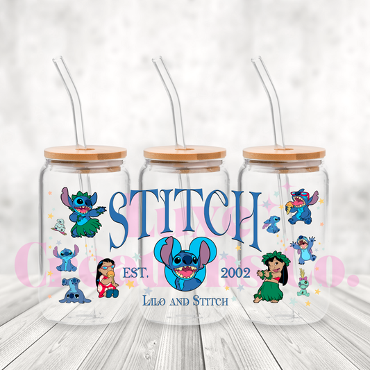 Stitch Character UV DTF Wrap (#284)