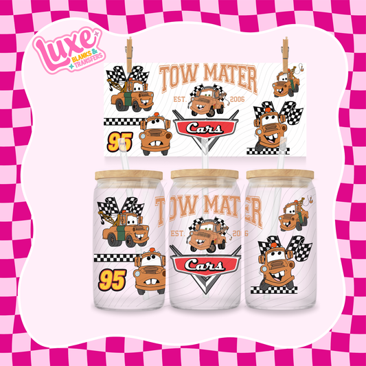 Tow M Character | 16oz UV DTF Wrap | #1484