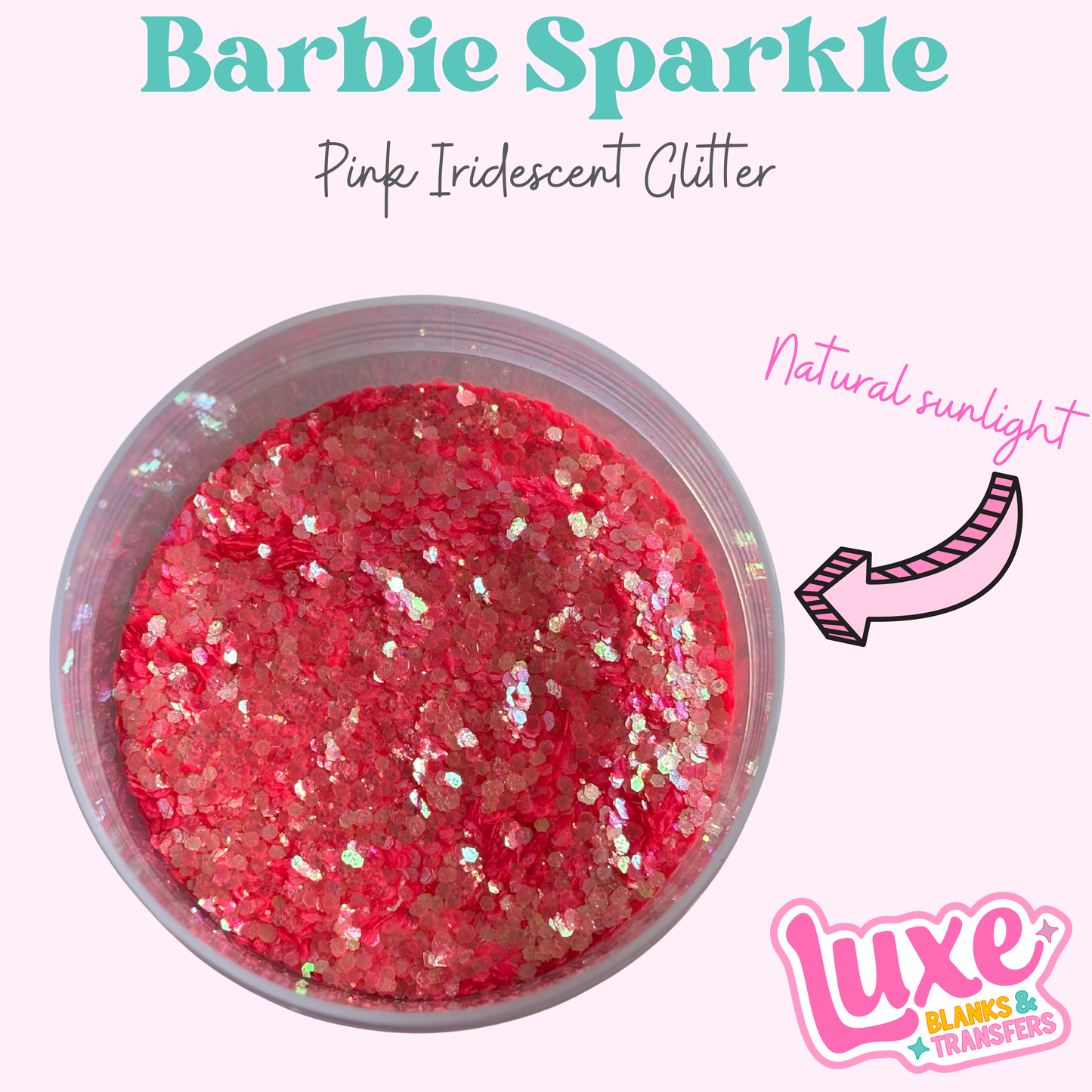 “Barbie Sparkle” Chunky Mix Glitter