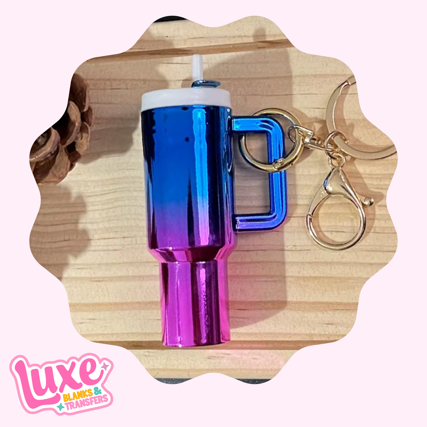 Mini Keychain Tumbler (Blank)