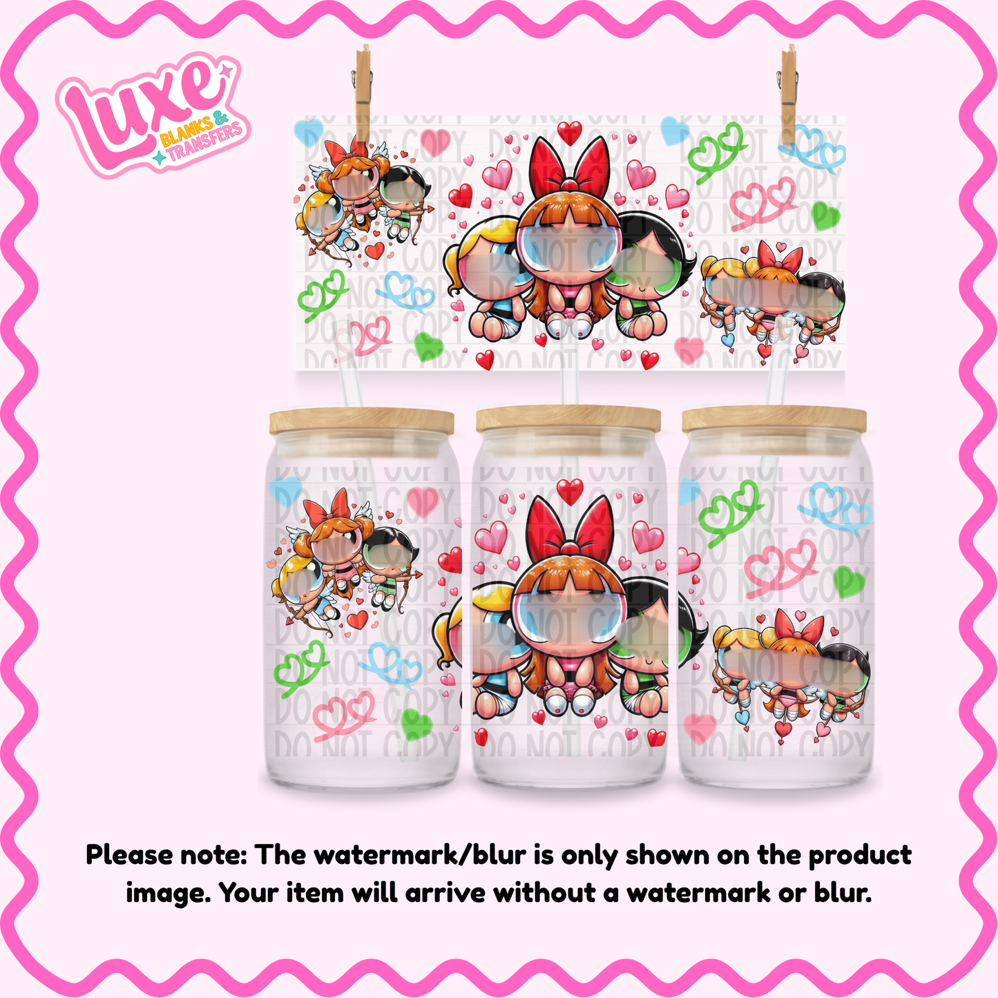 16oz UV DTF Wrap | PPG Girls | #N259