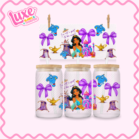 16oz UV DTF Wrap | Arabian Princess | #2765