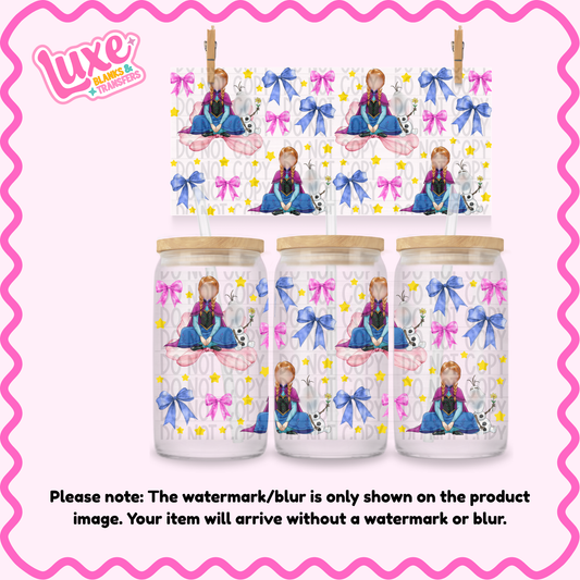 16oz UV DTF Wrap | 4nna Bows | #1651