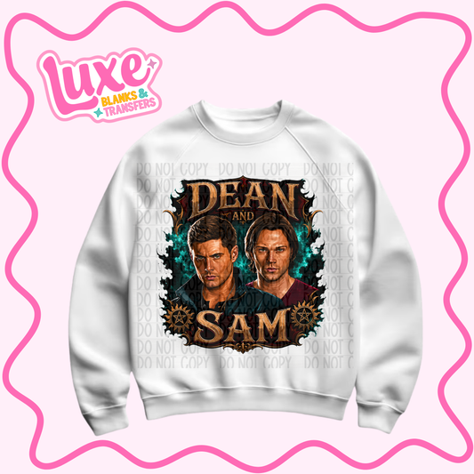 DTF Heat Transfer | Dean Sam Super TV Show | #1101