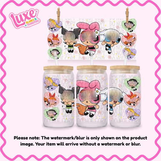 16oz UV DTF Wrap | PPG Girls X S4n/r1o | #N260