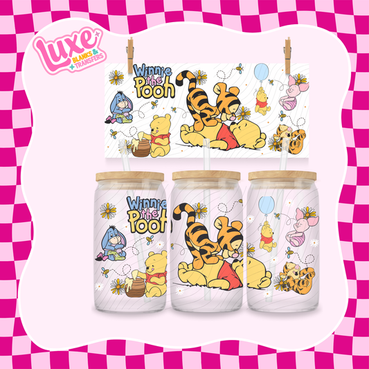 Win & Friends Cute | 16oz UV DTF Wrap | #1489