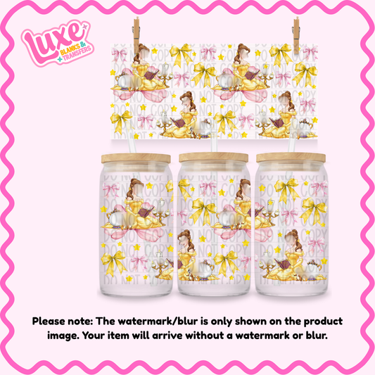 16oz UV DTF Wrap | Beauty Bows | #1656