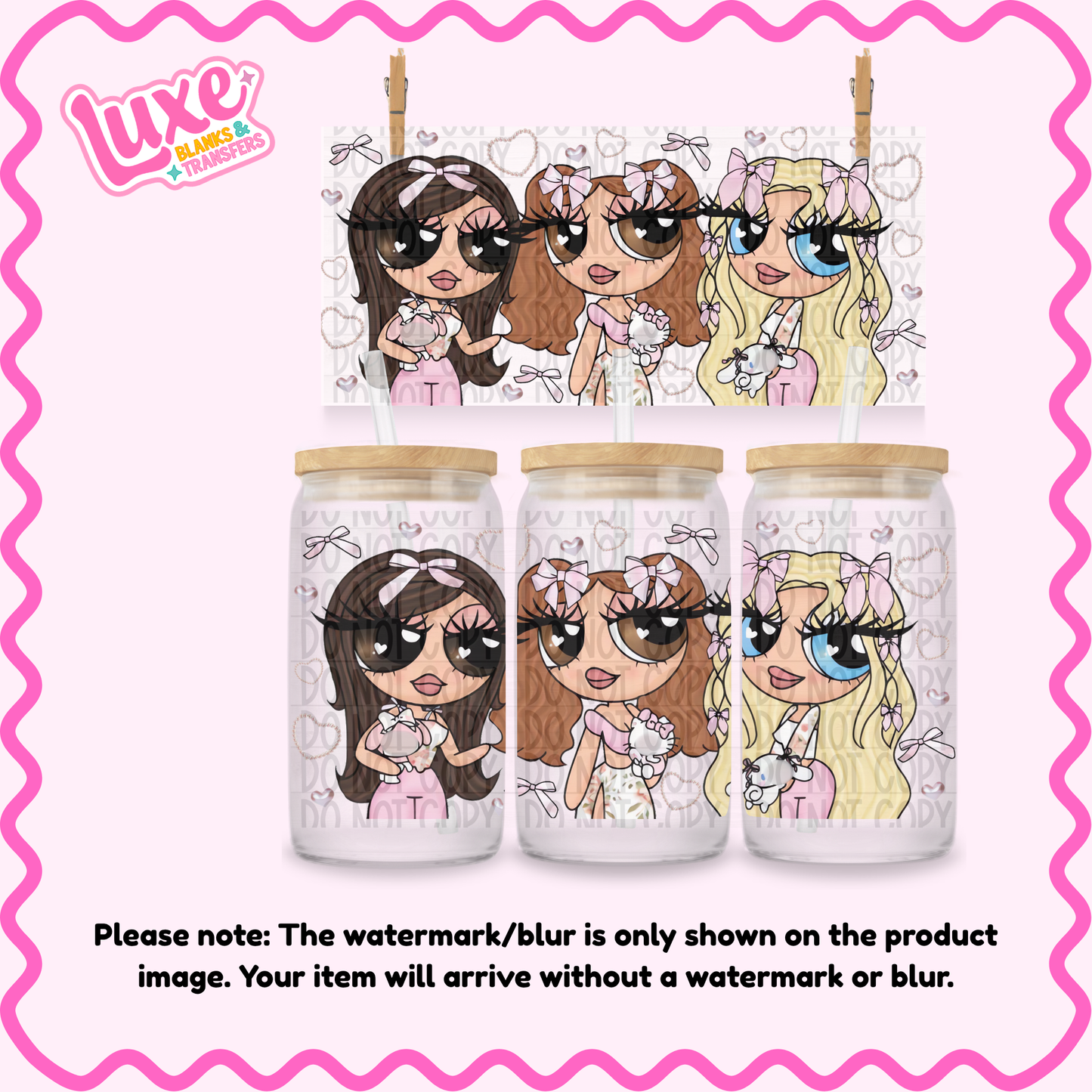 16oz UV DTF Wrap | PPG Girls X S4n/r1o | #N261