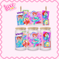 16oz UV DTF Wrap | Mermaid Stamps | #3250