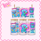 16oz UV DTF Wrap | Blue Alien Stamps | #3251