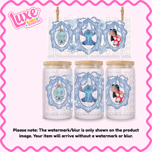 16oz UV DTF Wrap | Cutesy Al13n Frame | #3723