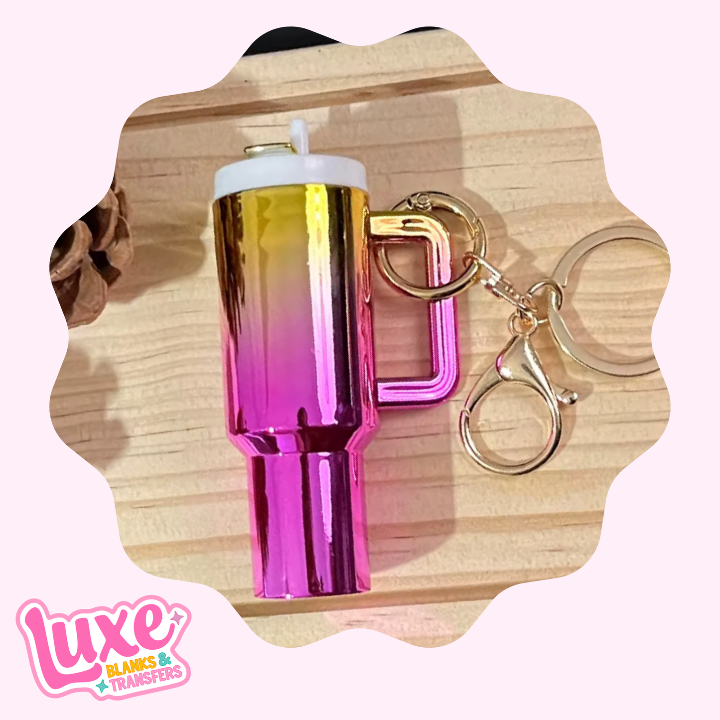 Mini Keychain Tumbler (Blank)