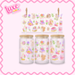 16oz UV DTF Wrap | Cutesy Forrest Pattern | #2924