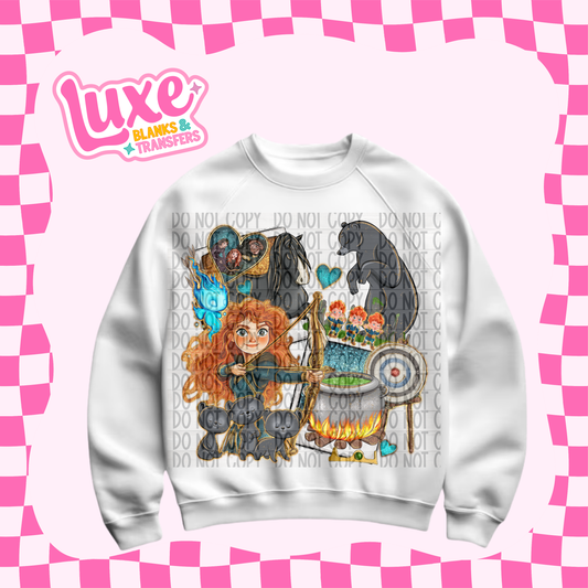 DTF Heat Transfer | Brave Polaroid | #630