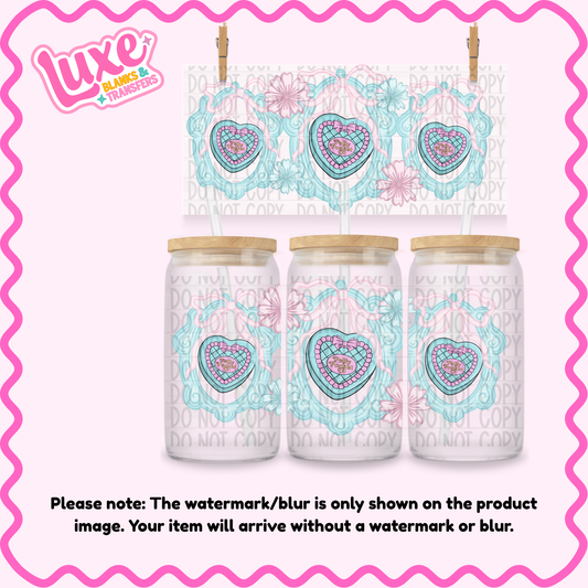 16oz UV DTF Wrap | Cutesy P0lly P0cket Frame | #3727