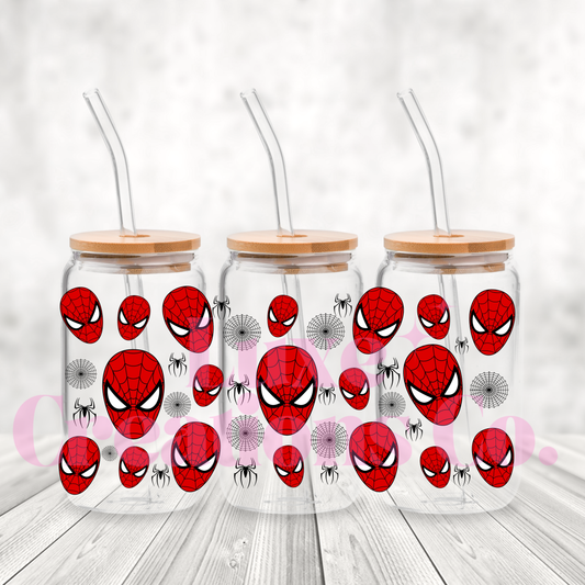 Spidey Head UV DTF Wrap (#292)