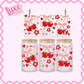 16oz UV DTF Wrap | Shimmer Cherries | #2775